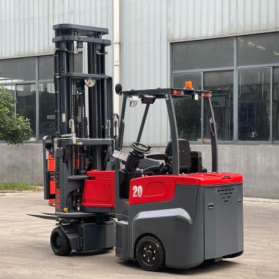 China Building Material Stores Cheap Price Narrow Side VNA Electric Forklift Even 1.5ton 2 Ton 2.5 Ton 3 Ton Forklift For Warehouse for sale