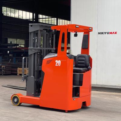 China 2ton Seated Reach Truck 11m Small Electric Reach Truck 1ton Low Order Picker for sale