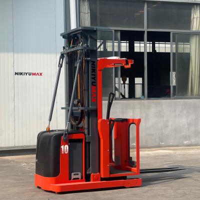 China Building material shops 700kg semi-electric order picker forklift electric drive electric tool picker for warehouse for sale