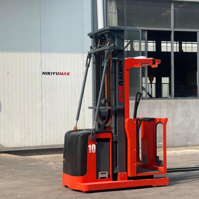 China Building Material Shops NIKIYUMAX Battery Operated Electric Order Picker Overhead Ace 6m RB10 for sale