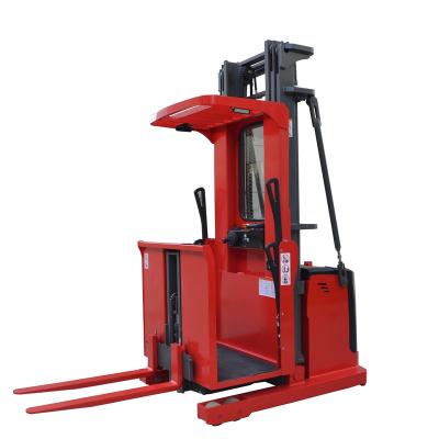 China Brand New Building Material Stores 1 Ton Electric High Lever Order Picker With CE Certificate In Stock for sale