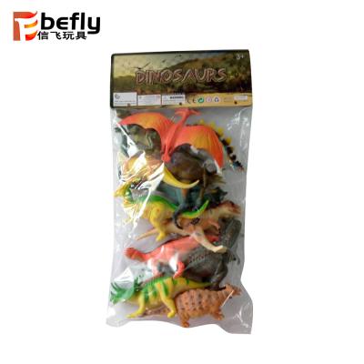 China Hot Sale 12pcs Plastic Promotion Figure Toy Dinosaur Model For Kids Game for sale