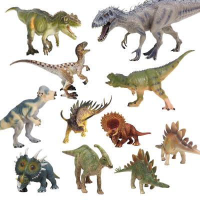 China Promotion Many Kinds Different Size PVC Realistic Dinosaurs Model Toy Plastic Action Figure for sale