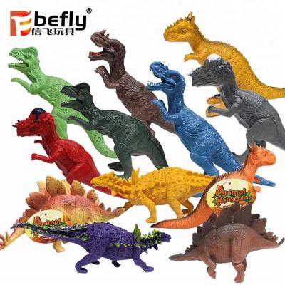 China Promotion Wholesale PVC Material Plastic Dinosaur Figure Toy For Kids Collection for sale