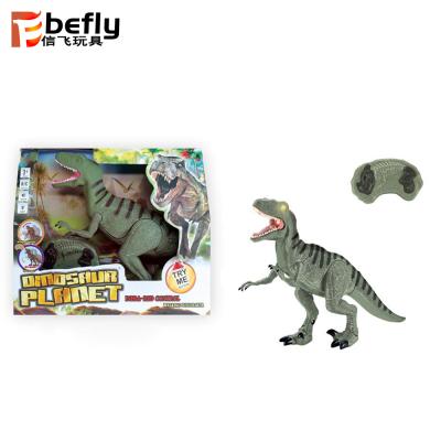 China Wholesale RC Hobby Children Birthday Gift Infrared Walking Toy Plastic RC Dinosaur for sale