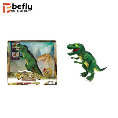 China Light Green Walking/Plastic Electric Noise/Toy Dinosaur T-Rex For Kids Play for sale