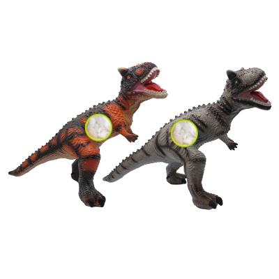 China Promotion 80cm Carnotaurus Soft Vinyl Stuffed Cotton Dinosaur Toy For Children 2022 for sale