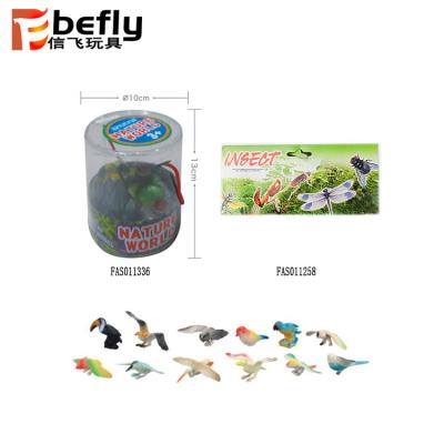 China Other Gift Miniature Model Toy Decoration Tabletop Bird Plastic Figures for sale