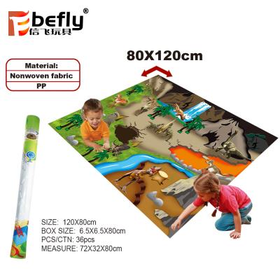 China 2018 Promotion Popular Dinosaur Model Carpet Toys For Children's Parties for sale