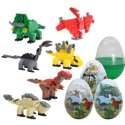 China Building Toy Wholesale Dinosaur Building Block Educational Smart Plastic Toy for sale