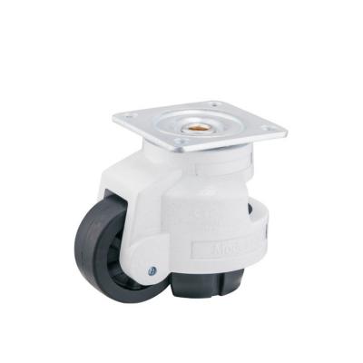 China Other Spring Load for Machine Caster Wheel Mini Adjustable Retractable Machine Swivel Leveling Caster for sale