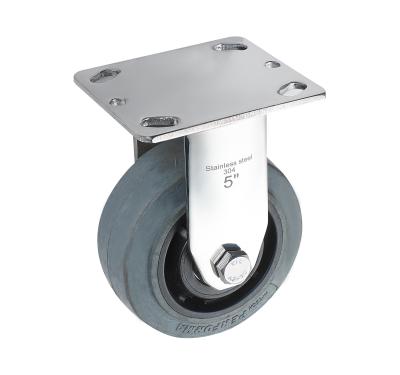 China Other ESD Stainless Caster With Anti Static Brake Caster Wheel Gray Castor Wheel DC Conductive Caster for sale