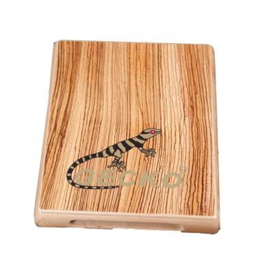 China Various Exquisite Gecko Factory Percussion Instruments Cajon Drums For Sale for sale