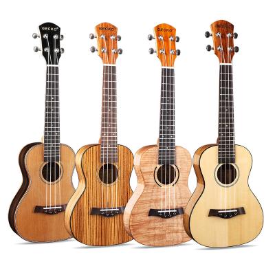 China China High Quality Flawless 23 Inch Travel Ukulele Customized by Solid Fir for sale