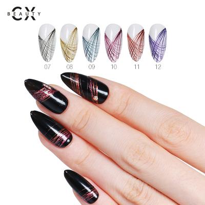 China Smooth To Use Line Wholesale Spider Gel Spider Creative Gel Nail Polish Colors Drawing Gel UV for sale