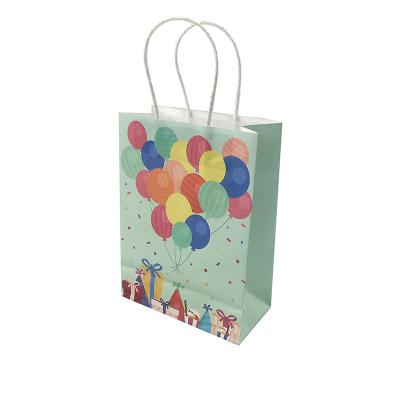 China Wholesale Recyclable Recyclable Gift Bags Collapsible Birthday Gift Balloon Printed Bag for sale