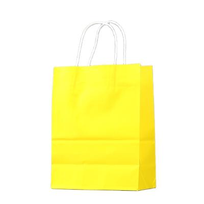 China Hot Selling Custom Recycled Paper Bags 12PCS Gift Packaging Materials DIY Clean Logo Print Paper Bag for sale