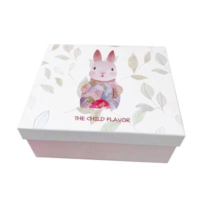 China High Quality Recycled Materials Printed Gift Box Lamination Hard Candy Rigid Gift Box With Lid for sale