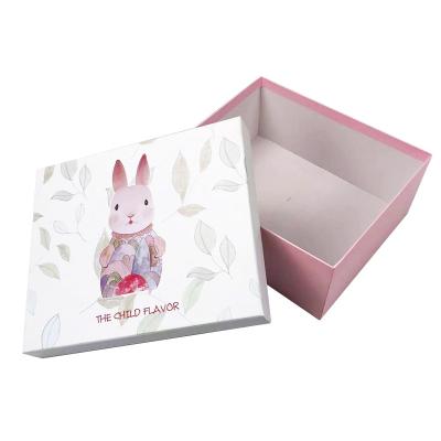 China Recycled Luxury Printed Materials Rigid Gift Box Lamination Hard Gift Box With Lid for sale