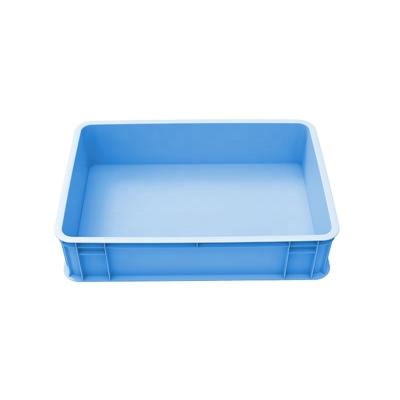 China Collapsible Crate Mold Steel Vented Basket Storage Crate Accept Custom Durable Plastic Airtight Storage Crate for sale