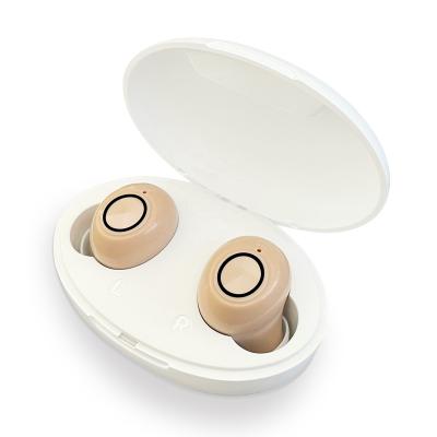 China Portable and Slim With Filling Case China Digital High Quality ITE Rechargeable To Box Ear Filling Hearing Aid For Deaf Hearing for sale