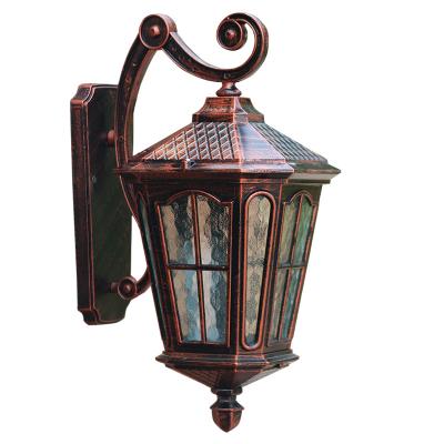 China Outdoor Solar Courtyard Wall Light Enchanted Garden Fencing New Outdoor Lighting Outdoor Wall Lantern for sale