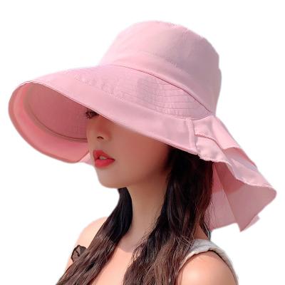 China Water proof Wholesale Women Farm,Outdoor,Gardening,Fishing Nylon Bucket Waterproof Sun Visor Hats UPF 50+Sun Protection Sun visor Cap for sale