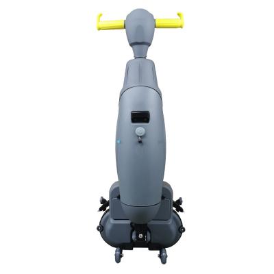 China Folding Automatic Scrubber Clean Machine Mini Floor Scrubber For Shop And Supermarket for sale