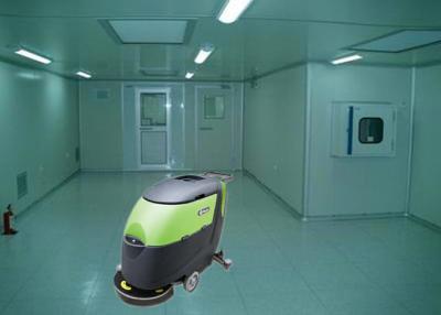 China 24V Battery powered Floor Scrubber , Big Efficiency OEM Commercial Floor Cleaning Machines for sale