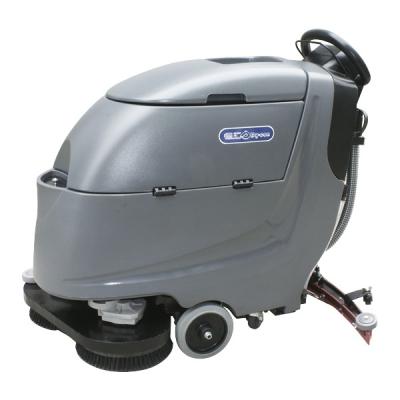 China FS213 Double Brush Disc Floor Scrubber Dryer Machine , Walk Behind Floor Cleaner for sale