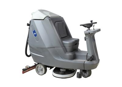 China Fast Ride On Sweeper Scrubber / High Efficiency Floor Auto Scrubber Machine for sale