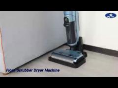 LED Display Floor Scrubber Dryer Machine Self Cleaning Mini For Home