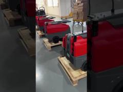 Flexible Compact Floor Scrubbers are Being Packaged