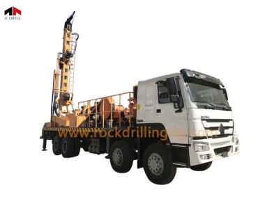 China Mud Rotary 800m 8 X 4 Truck Mounted Drilling Rig for sale