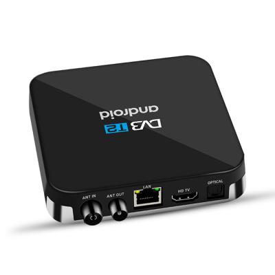 China Usb pvr Factory Price OEM ODM Quad Core Firmware Update T2 Support 4K Amlogic S905D 8GB 16GB OTT DVB Android Conversor Box for sale