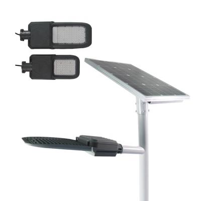 China Factory Direct Waterproof Ip65 40w 60w 80w 100w All ROAD In Two Outdoor Powerful Solar Street Light for sale