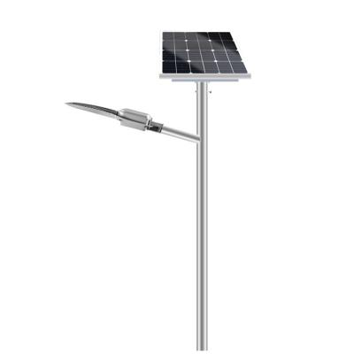 China HIGHWAY Ip65 40w 60w 80w 100w Top Bright Integrated All In Two Solar Street Light for sale