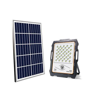 China Garden HT Lighting High Quality 100w 200w 300w 400w 600w Outdoor Led Solar Flood Light With Motion Sensor for sale