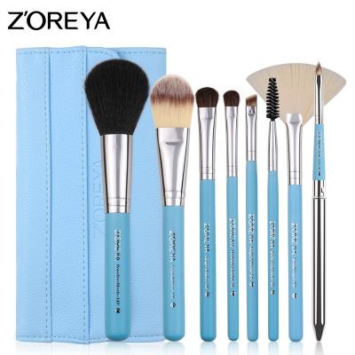 China Make Up Brush Set Beauty Color Makeup Brush Set 8piece Material For Displacement Z'oreya Make Up Set Brush Set for sale