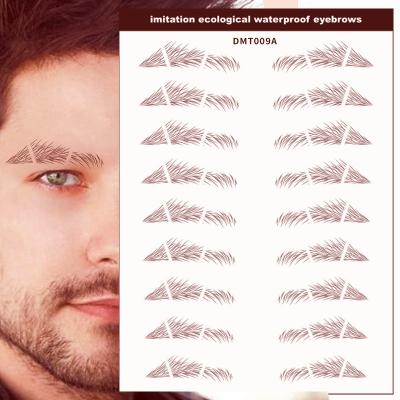 China Wholesale Fashion Temporary Temporary Eyebrow Tattoos 5D Eco-Friendly Waterproof Customized Popular Eyebrow Sticker for sale