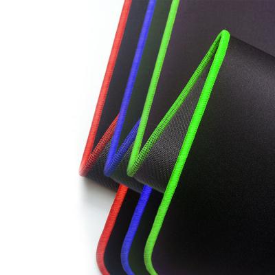 China Large Radiation Protection Natural Rubber 40*80CM Multicolor Customized MOUSE MAT Mouse Pad Black Super Original Large Lock Edge for sale