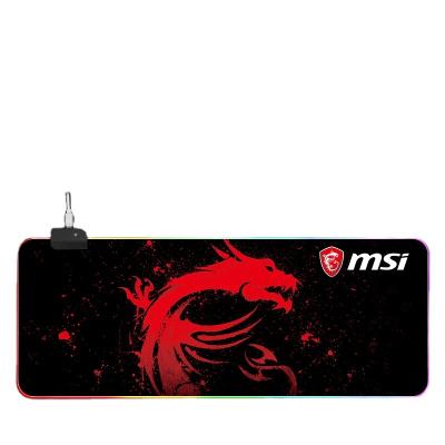 China Multifunctional Usb Gaming Mouse Pad Customization Rubber And Cloth Mouse Pad RGB Computer Luminescent Oversized Game Protective Large for sale