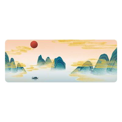 China Large Customized Multicolor Mousepads Customized Original Mat Pat Anime Gaming Custom Mouse Pad Chinese Style Keyhole Edge Mousepad Desk Pad PASSIONATE for sale