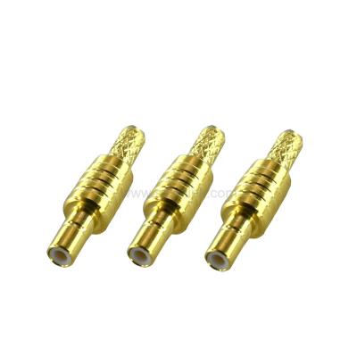 China Mini SMB RF Male Plug Connector Welding RF Connector for sale