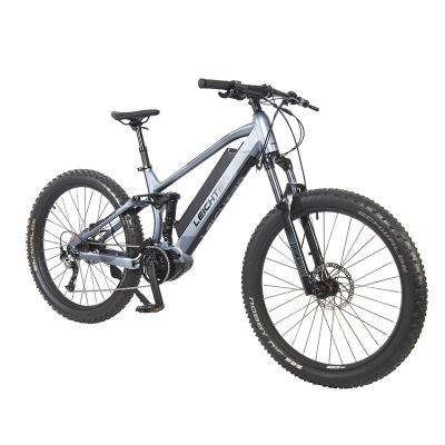 China New Fashion Aluminum Alloy Mid Drive Mountain Bike Full Suspension e Electric Bicycle 1000 Watt 60mph Electric Bike Big Battery for sale