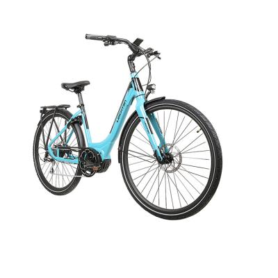 China Hot-selling City Road Aluminum Alloy Bike 250w/36v/9.6ah Hub Motor High Quality Lin-ion Electric Brushless Battery Electric Bike for sale