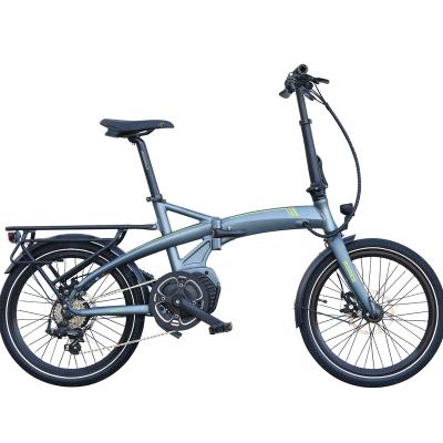 China Aluminum Alloy 250W 36v 9.6Ah 7 Gears Hub Motor 6061 Aluminum Alloy Frame Pedal Assisted System 20 Electric Folding Bike for sale