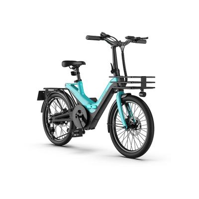 China New foldable e-bike Aluminum Alloy Frame 250w 36v lithium battery model 2021 standard 20 inch electric bike wholesa for sale