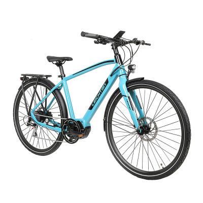 China 2021 6061 Aluminum Alloy Aluminum Hydraulic Disc Brake Chinese High Quality Colorful Display 250w/9.6Ah Electric Bicycles For Adults for sale