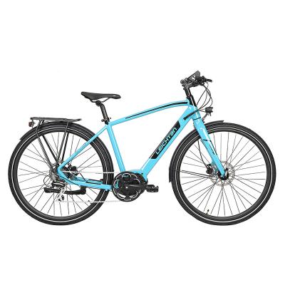 China Alloy PAS 250W motor brushless aluminum city e bike with lithium battery electric bicycle alloy aluminum road bike ebike for sale